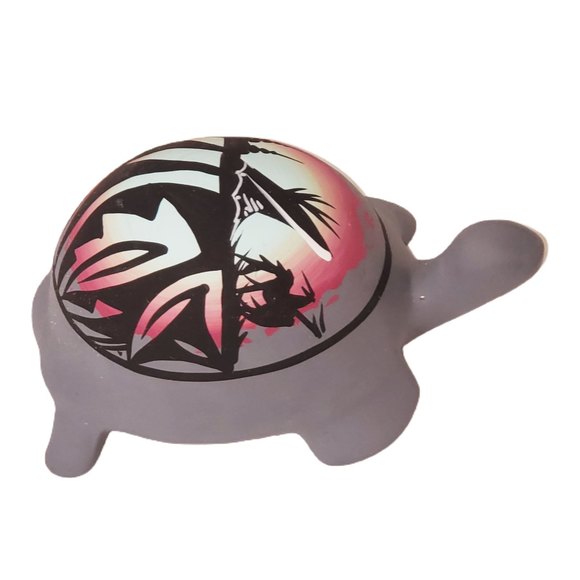 Unique Hand-Made Vintage Native American Turtle Earthenware Figurine - Picture 7 of 8